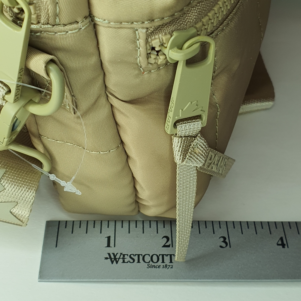 Pajar Beige Nylon Sling Crossbody / Belt Bag + FREE GIFT NWT - Picture 10 of 12